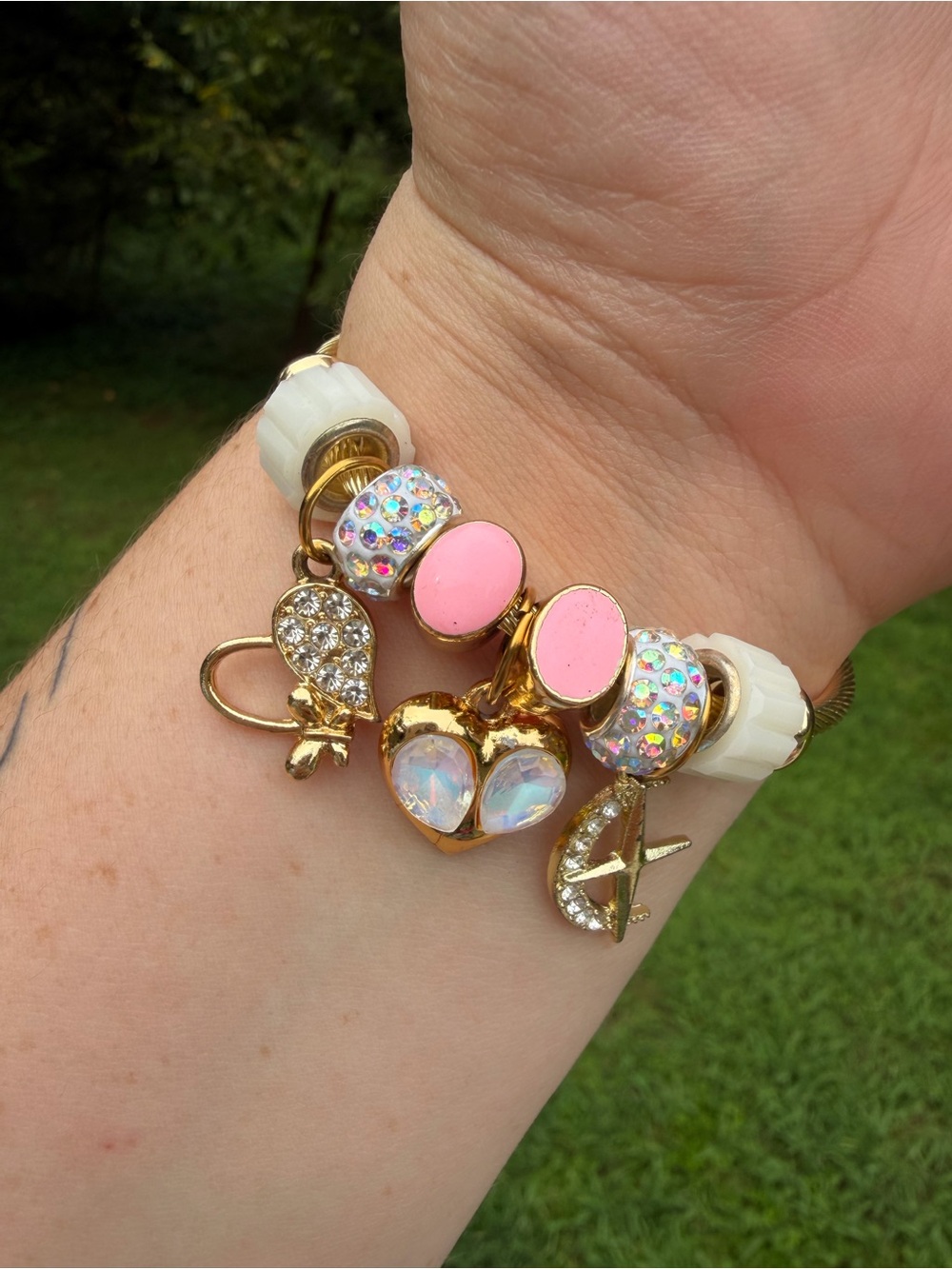 Adjustable Charm Bracelet